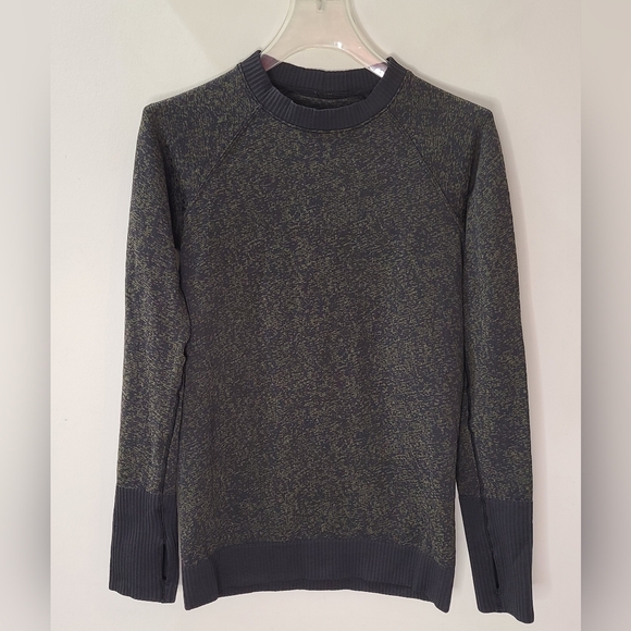 Lululemon Rest Less Pullover in Black/Armory Size 4 - Picture 6 of 11